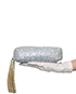 Twinkle Glitter Clutch, top view